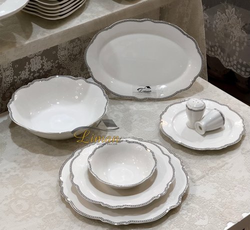 Gvn Fine Bone 28 Parca 6 Kisilik Yemek Takimi Gvn 10 Limanonline Com Liman Home Decor