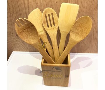 cinar Bamboe 6-delige keukengereiset