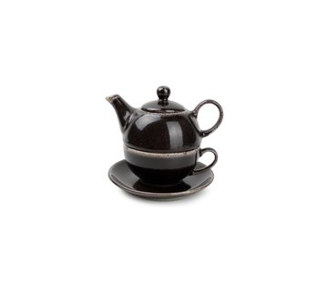 S & P S&P Tea for one set noir Artisan