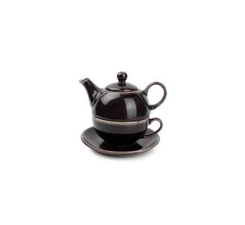 S & P S&P Tea for one set noir Artisan