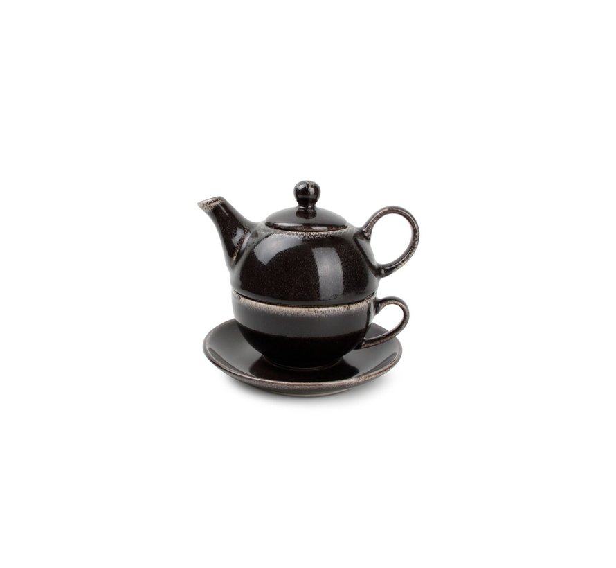 S&P Tea for one set noir Artisan