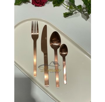 S & P SUPREME BESTEKSET MAT ROSE GOLD  24 DLG