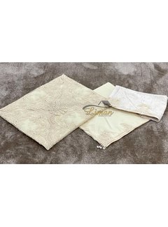 Luxe Gebeds- Bohca Set Goud 4 Dlg