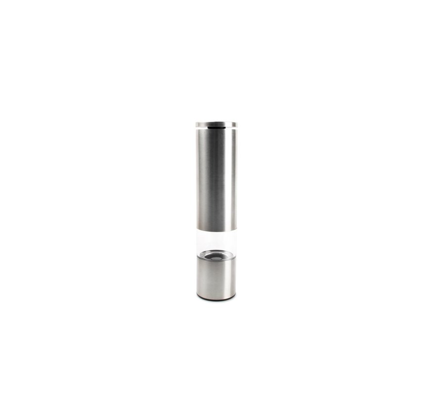 Spice Pepper/salt grinder H21,5cm Silver