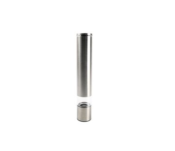 Spice Pepper/salt grinder H28,5cm Silver