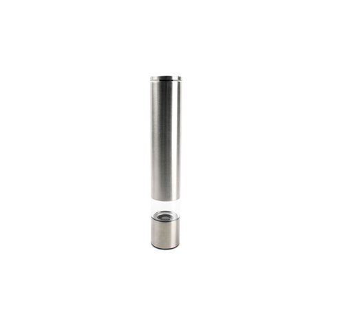 Spice Pepper/salt grinder H28,5cm Silver