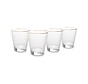 Elegance Glass 29,5cl with golden rim - set/4