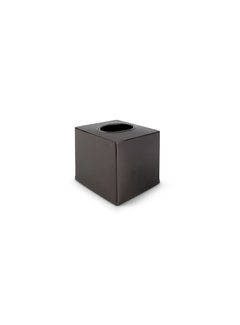  S|P Collection Vanity Tissue box 12,5x12,5xH12,5cm burshed black