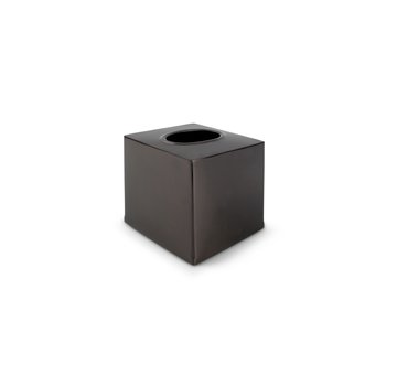  S|P Collection Vanity Tissue box 12,5x12,5xH12,5cm burshed black