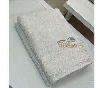 IPEKCE Ipekce Glory Handdoek 90 x 150 Cm Cream