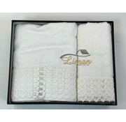 IPEKCE My Home Handdoek set 3 Dlg Cream