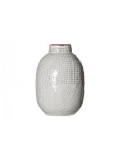 MINI JAR VASE BEIGE CERAMIC D7,5XH11CM