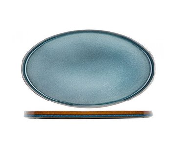 QUINTANA BLUE ASSIETTE PLATE 30,5X19CM