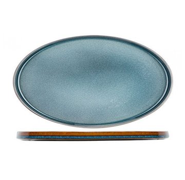 QUINTANA BLUE DINNER PLATE 30,5X19CM