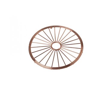 TRIVET COPPER PLATED D20XH1CM