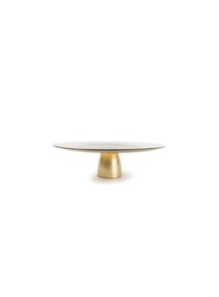  S|P Collection Tortenplatte 33xH10cm gold Glint