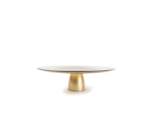 S|P Collection Taartplateau 33xH10cm gold Glint