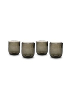 ONA Glas 33cl smoked Sparkle - set/4