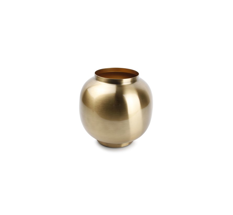 Vase 20xH20cm or Gala