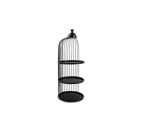 S|P Collection Digna Etagere 25xH64cm schwarz