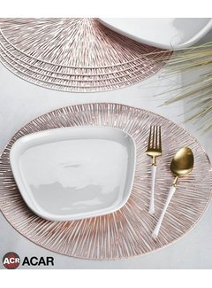 ACR ACR Placemat Rosegold 6 Dlg