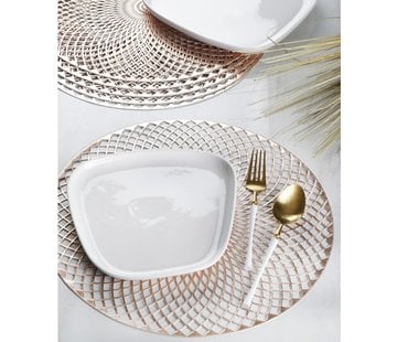 ACR ACR Placemat Rosegold 6 Dlg