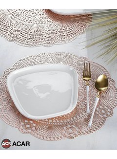 ACR ACR Placemat Rosegold 6 Dlg