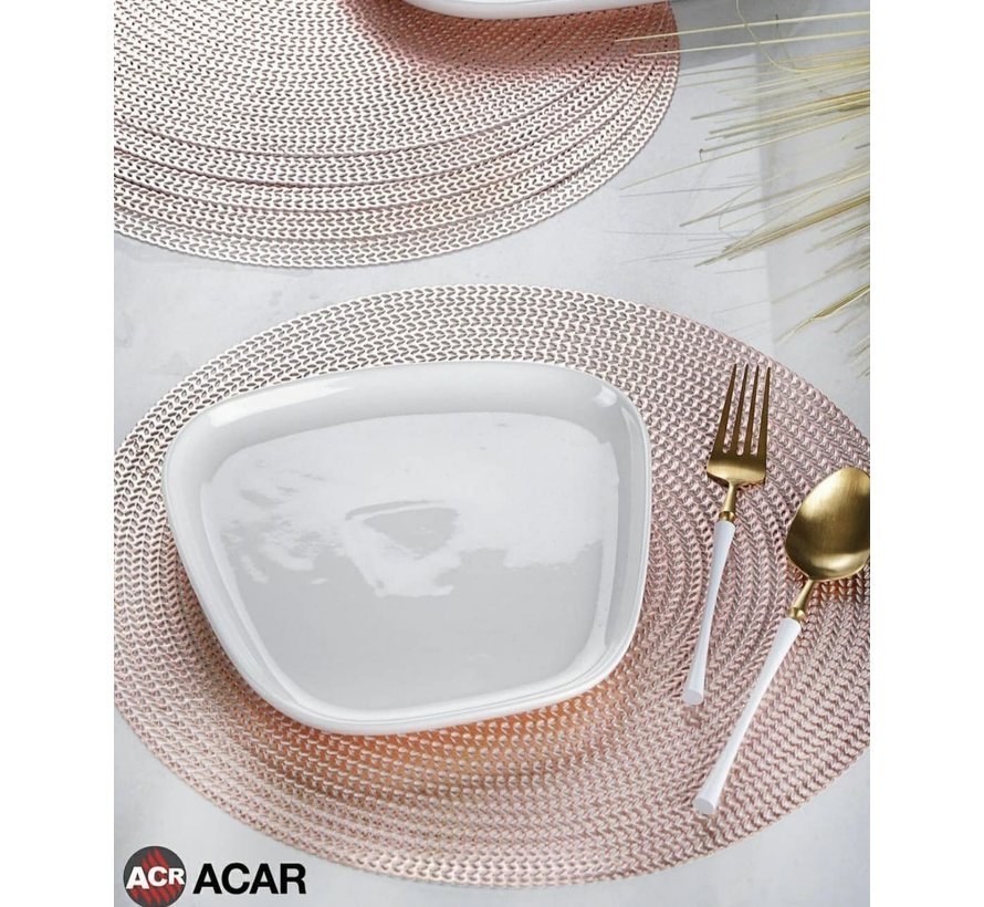 ACR Placemat Rosegold 6 Dlg