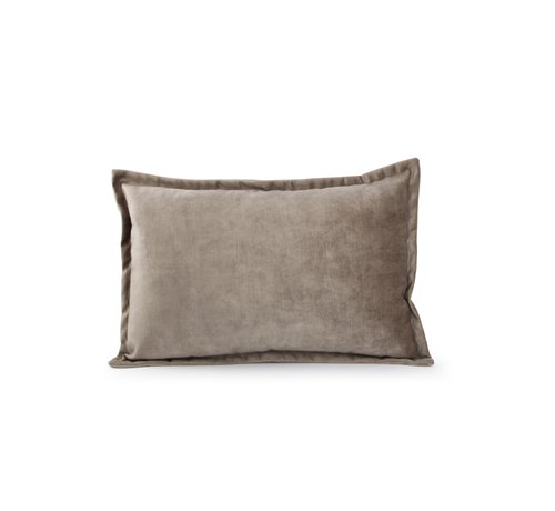 S|P Collection Lounge Kissen 60x40cm velvet taupe