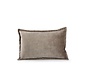 Lounge Pillow 60x40cm velvet taupe