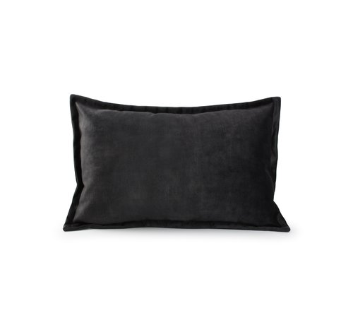 S|P Collection Lounge Coussin 60x40cm velvet noir