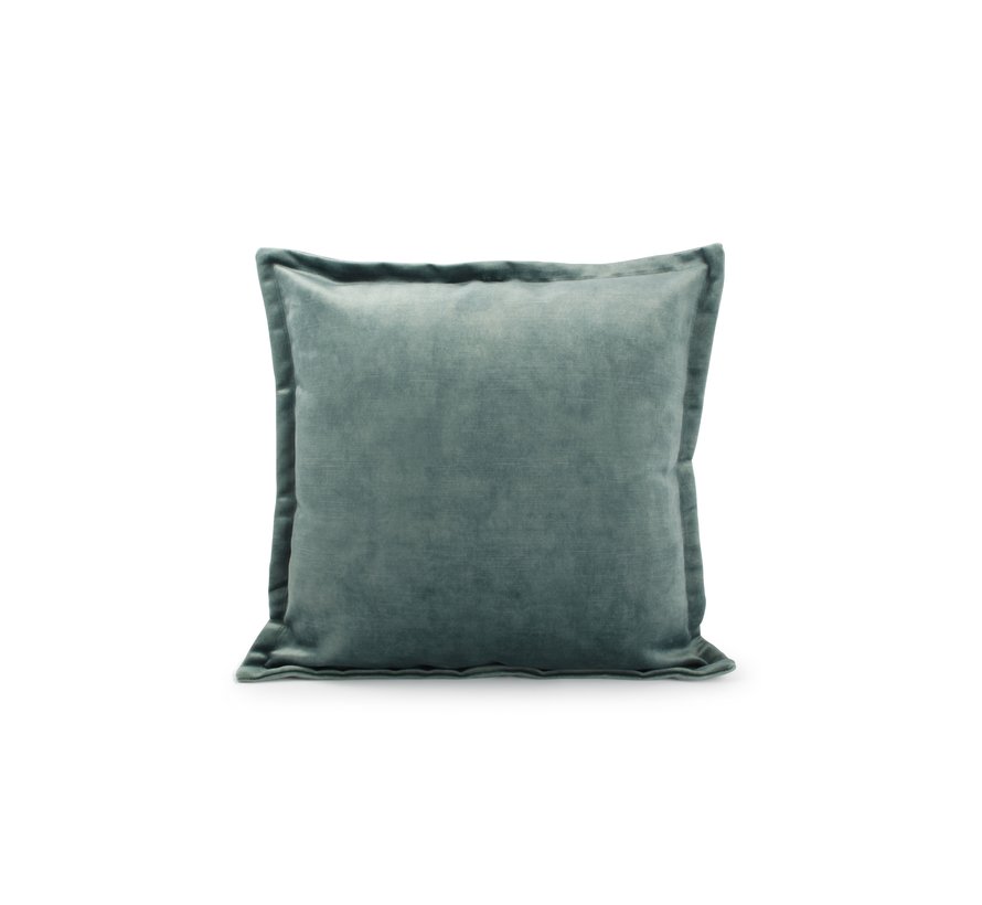 Lounge Kussen 45x45cm velvet muntgroen