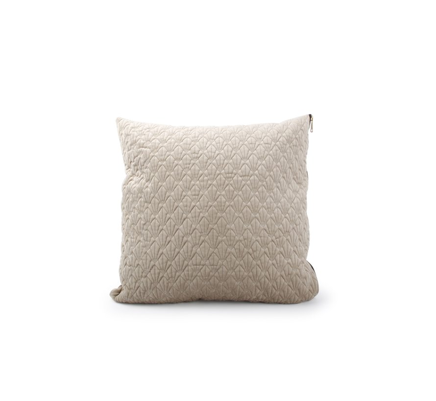 Snooze Coussin 45x45cm velvet taupe