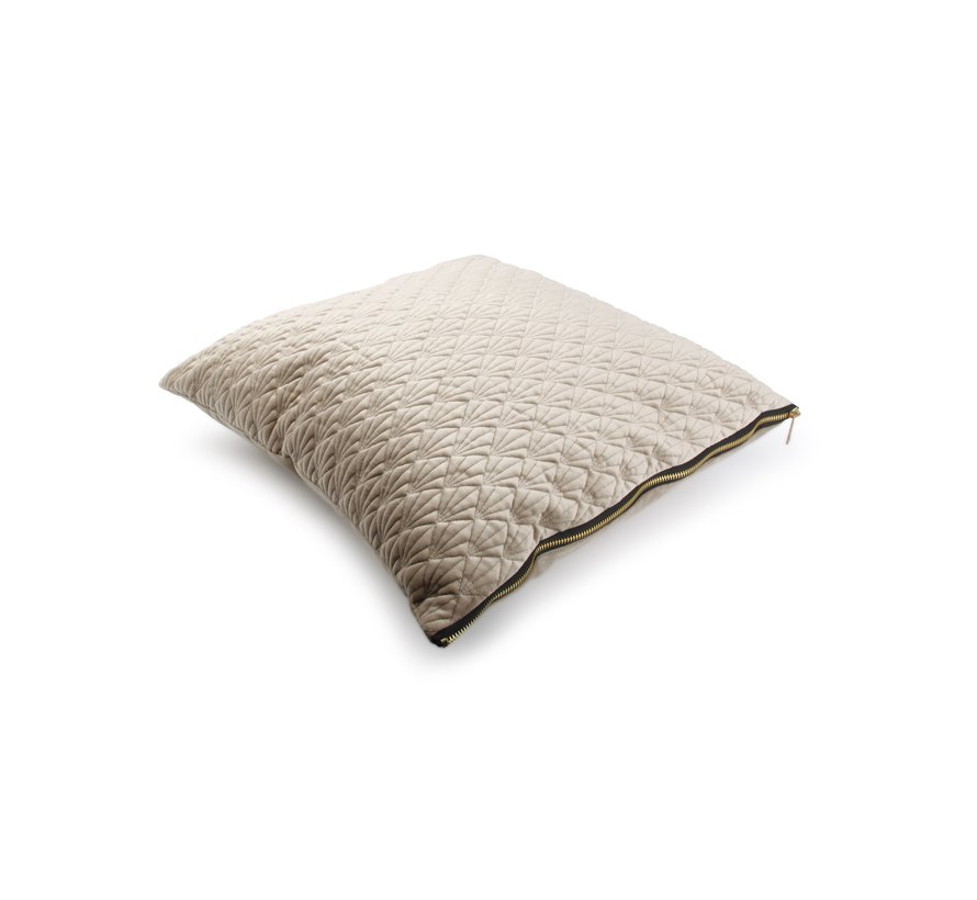 Snooze Kissen 45x45cm velvet taupe