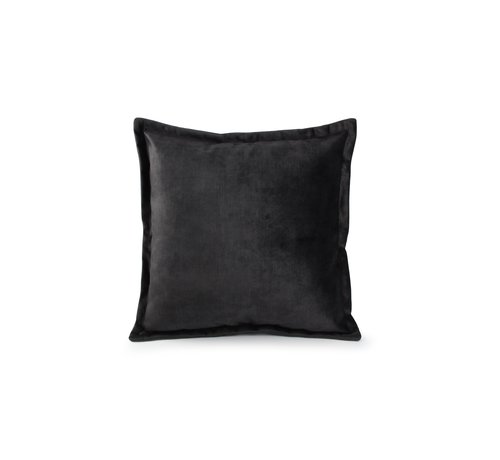 S|P Collection Lounge Kissen 45x45cm velvet schwarz