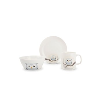 ONA Ona Children's dinner set 3 pieces Kids Owl