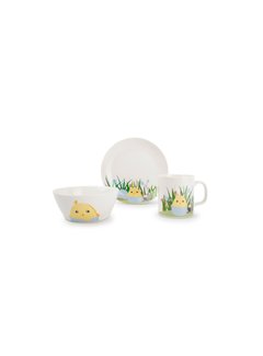 ONA Ona Kinderservies 3-delig Kids Baby Chick