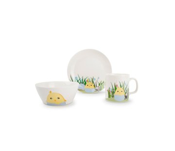 ONA Ona Kinderservies 3-delig Kids Baby Chick