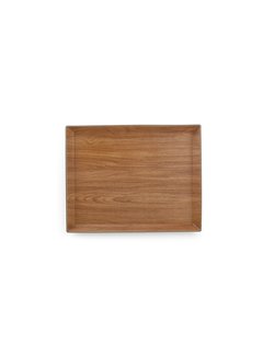 BonBistro Serving tray 38x30xH2,5cm brown Buffet