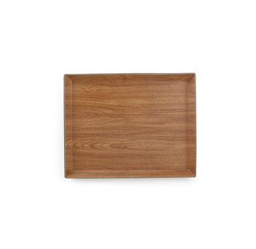 BonBistro Serving tray 38x30xH2,5cm brown Buffet