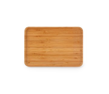 BonBistro Serving tray 28x19xH1,7cm bamboo Galore