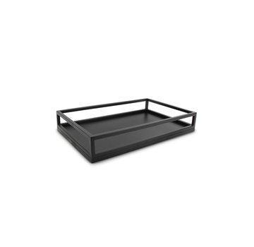  S|P Collection Serving tray 39,5x24,5xH7cm black Digna