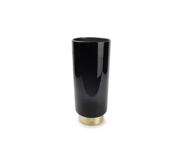  S|P Collection Vase 14,5xH35cm noir Manon