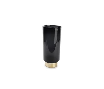  S|P Collection Vase 11,5XH27,5cm black Manon