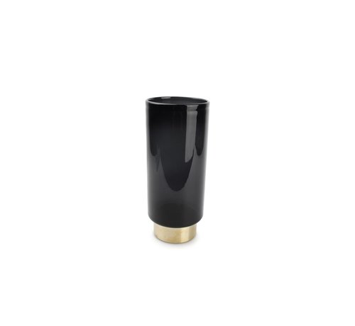 S|P Collection Vase 11,5XH27,5cm noir Manon