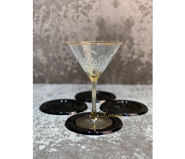  S|P Collection S|P Collection Sous-verre noir Cheers - set/4