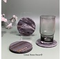 Glasuntersetzer Marmor black Chic Mix - Set/4