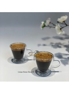 Cosy ISOLATE VERRE A CAFE 6CL SET2 ESPRESSO D6XH6CM - DOUBLE PAROIS