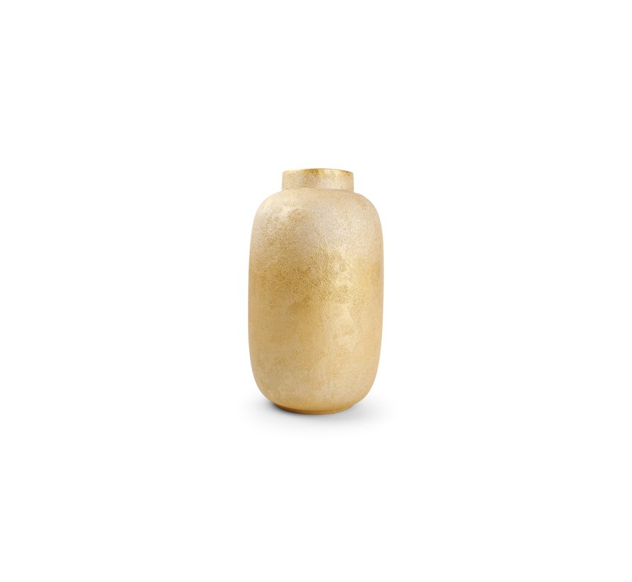 Bullet Vase 20xH34cm gold