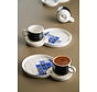 Acr Royal Batic 6lı Porselen Kahve Fincan Takımı - Siyah
